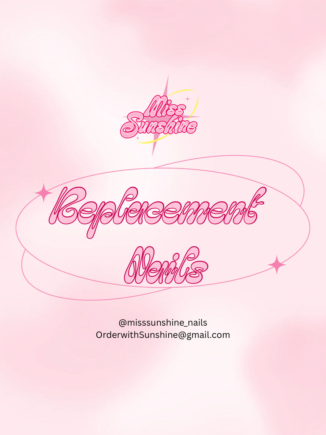 Miss Sunshine Replacement Nails