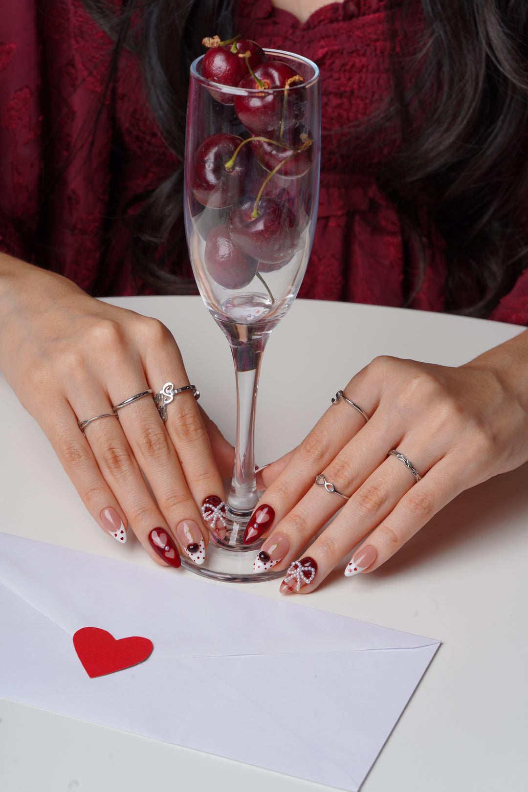 Valentine's Day Press On Nails
