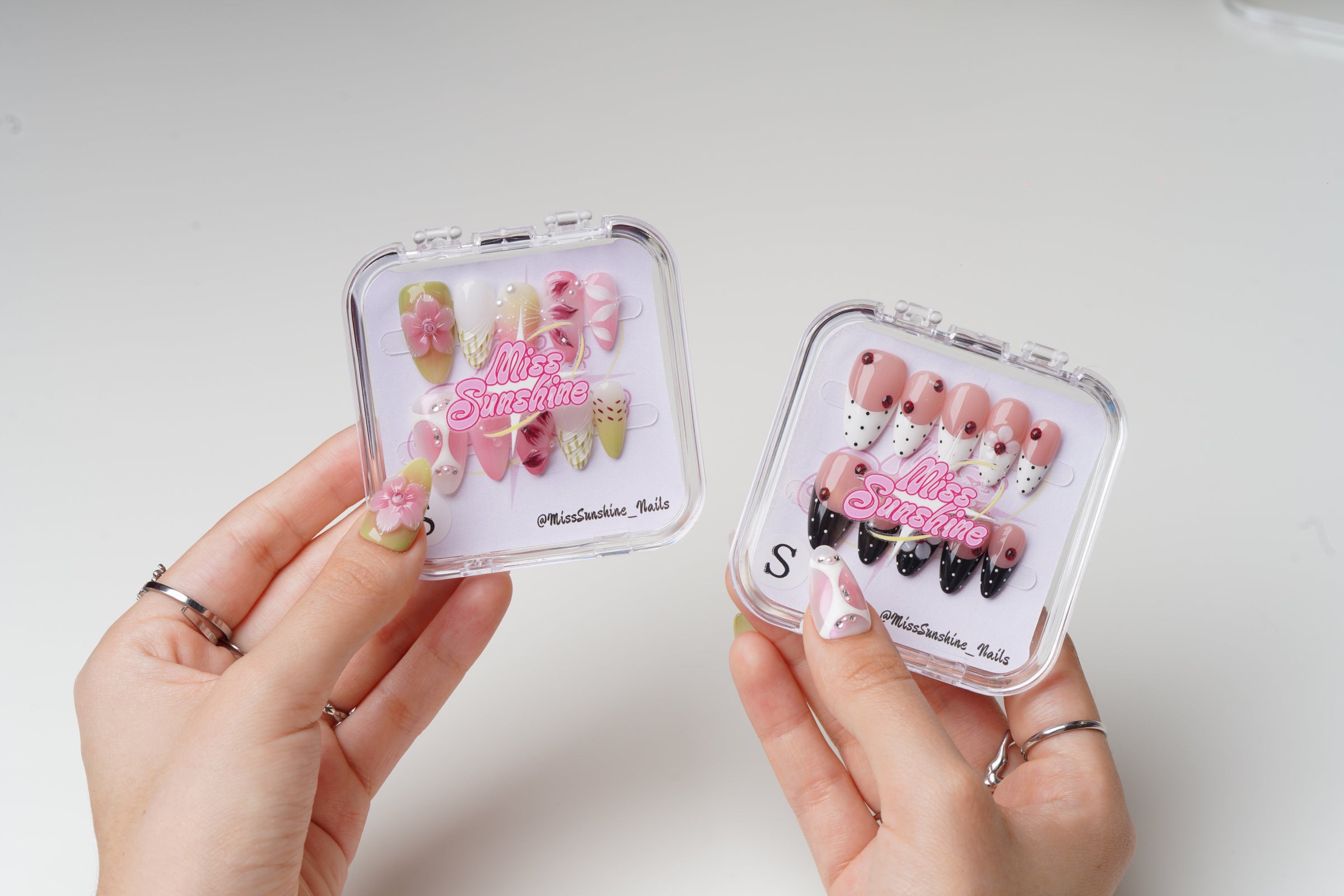 Spring Press On Nails