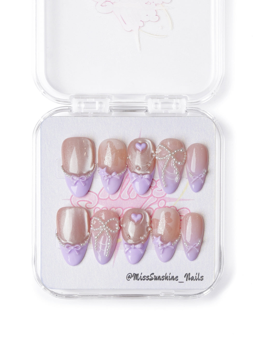 Sweet Bow - MissSunshineNails