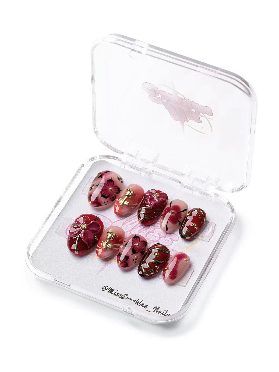 Poison Flower - MissSunshineNails
