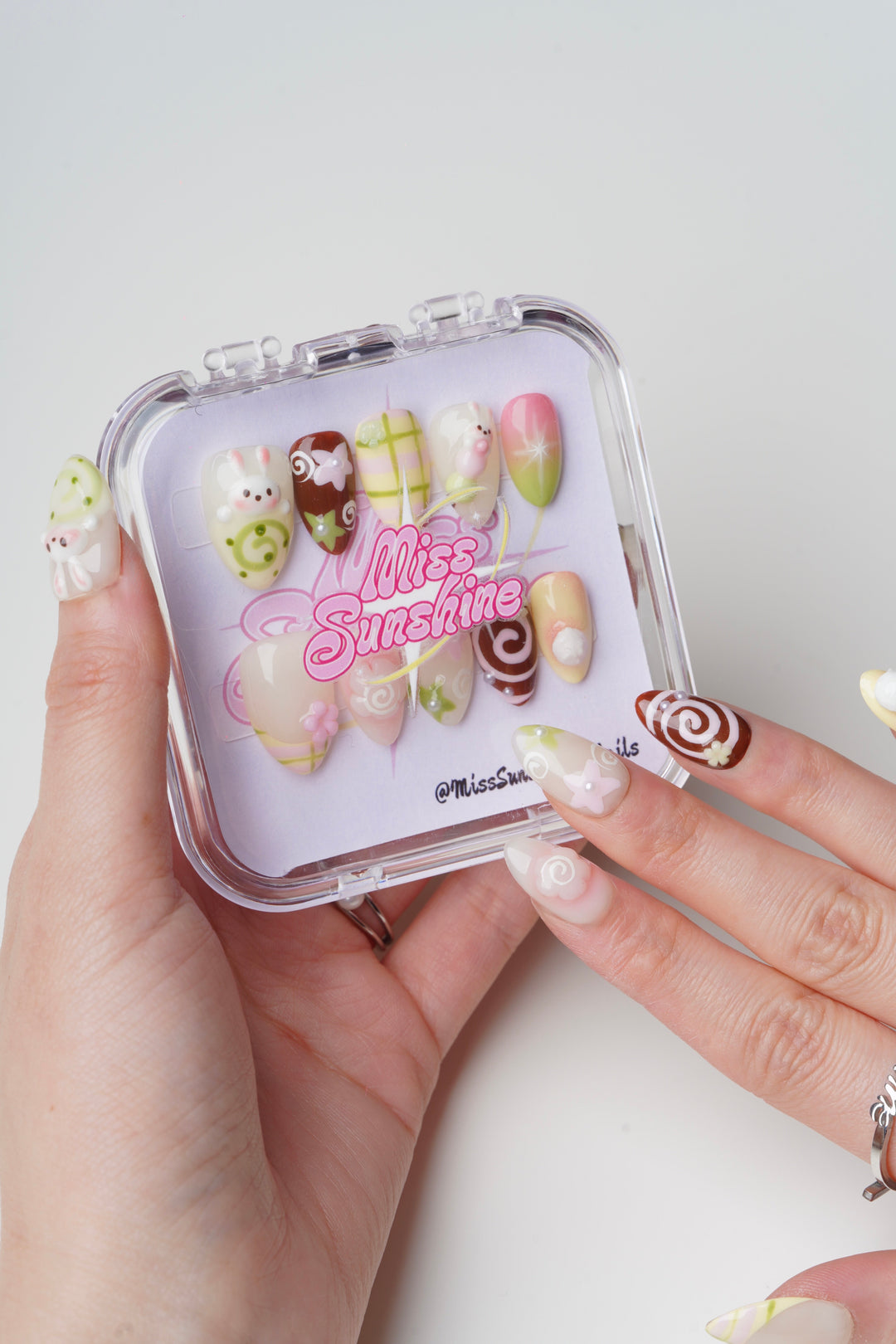 Matcha Bunny - MissSunshineNails