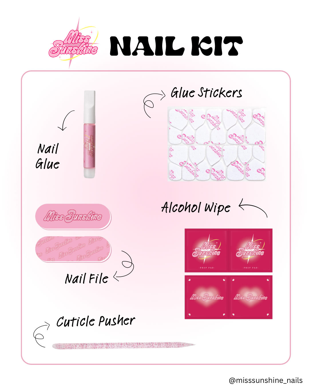 Nail Application Kit - MissSunshineNails