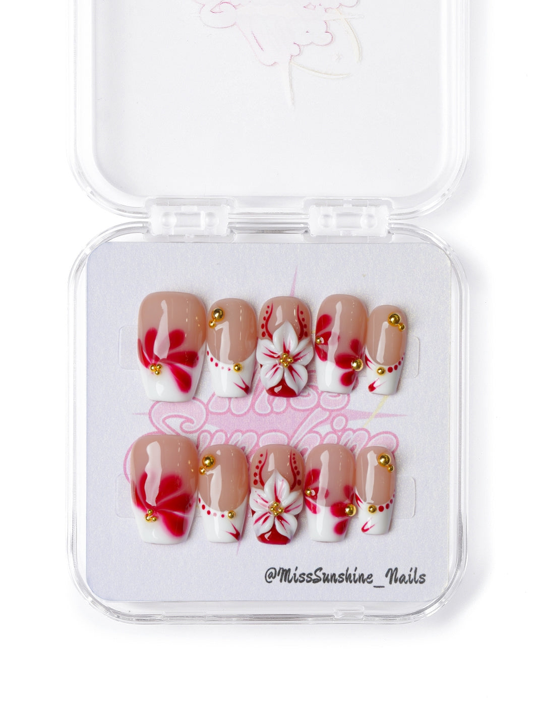 Red Petal - MissSunshineNails