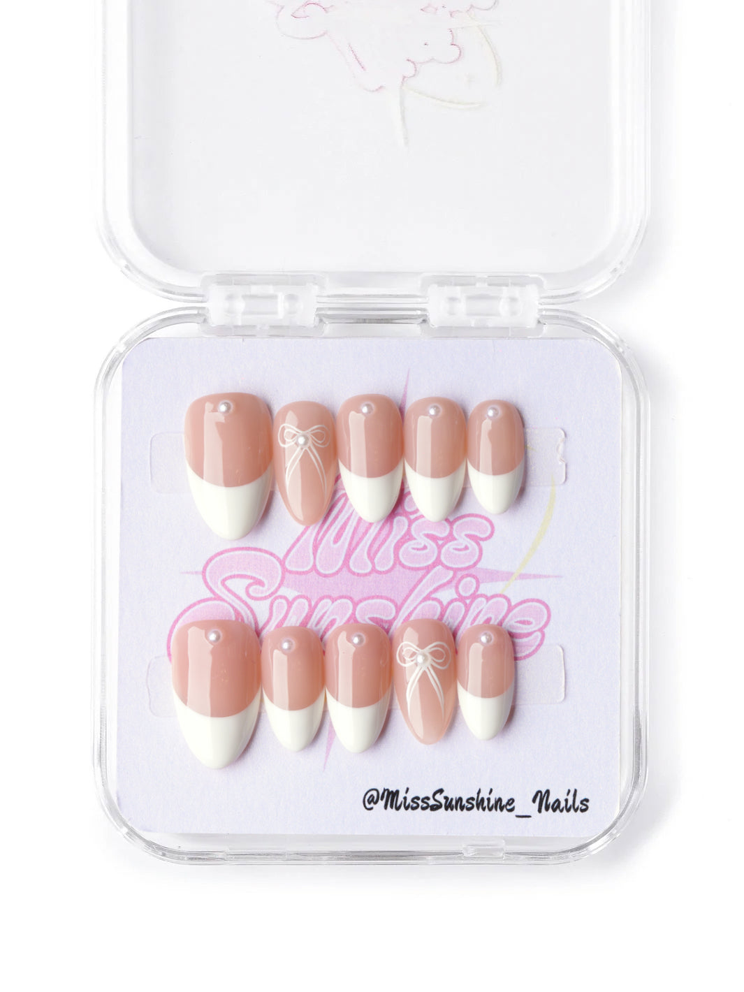 French Bow - MissSunshineNails