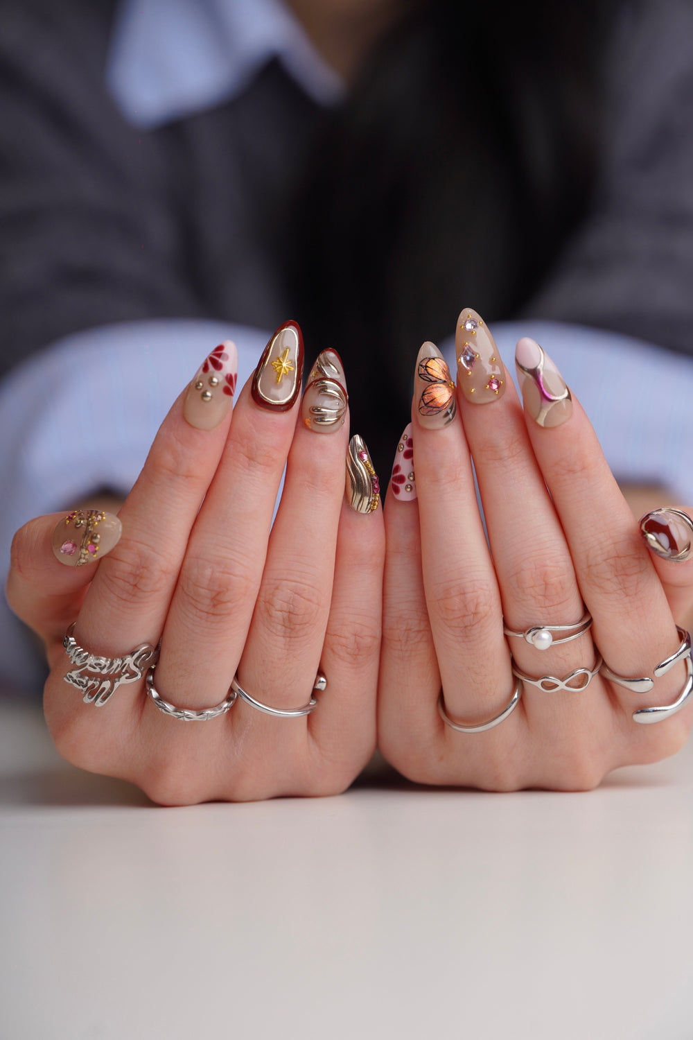 Ember Butterfly - MissSunshineNails