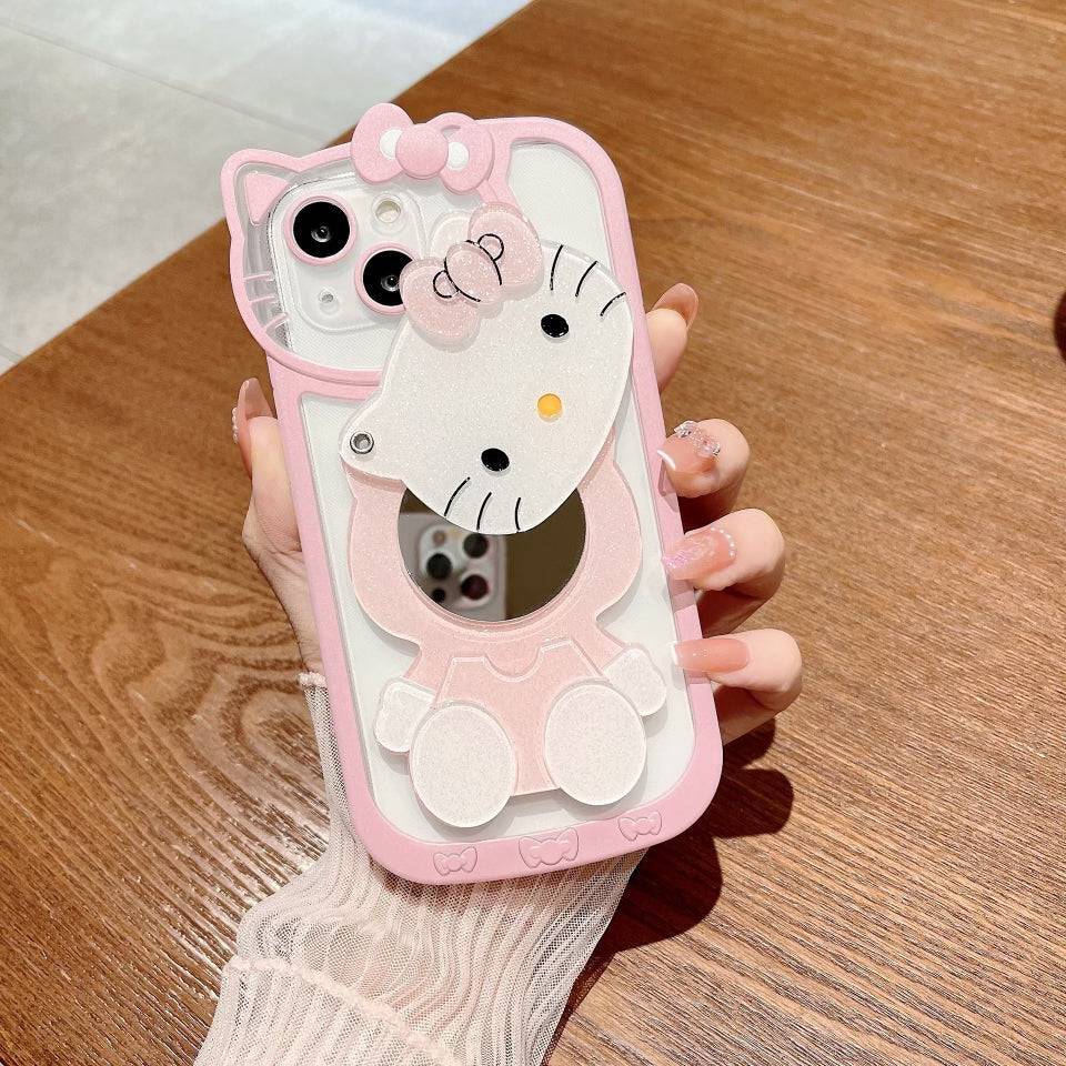 Hello Kitty with Mirror Phone Case - MissSunshineNails