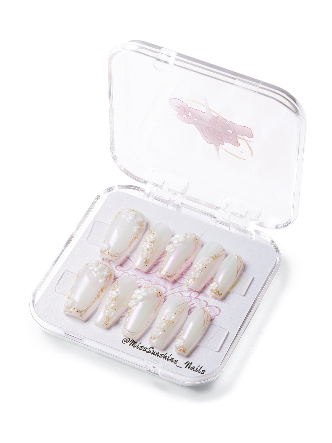 handmade elegant press on nails