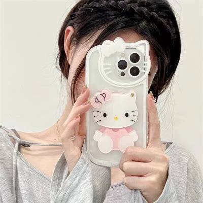 Hello Kitty with Mirror Phone Case - MissSunshineNails