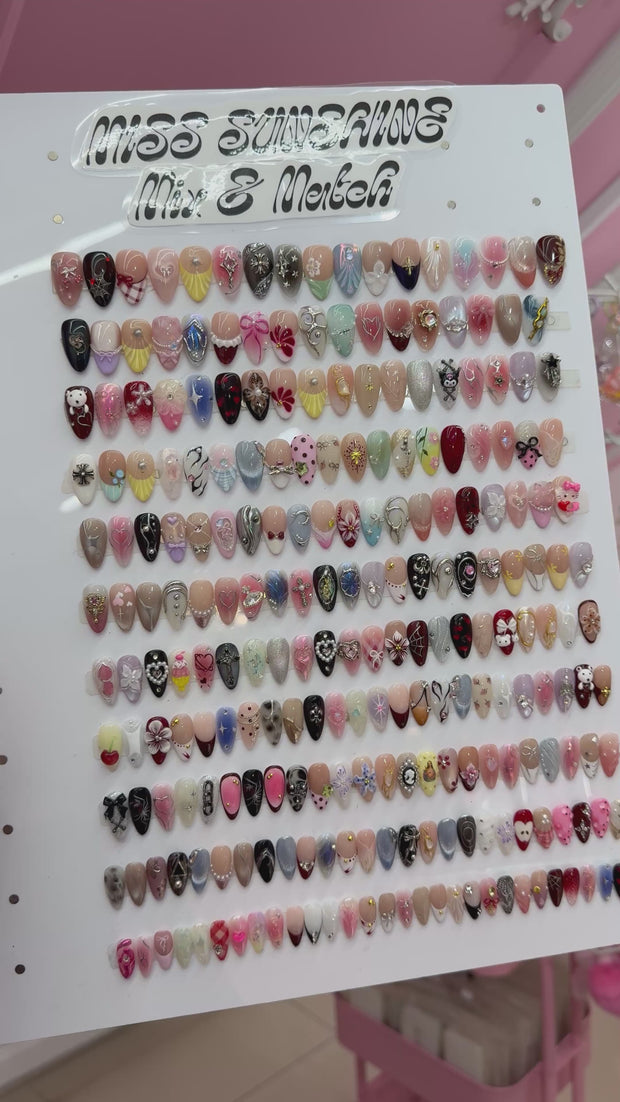 Press-On Nail Mix & Match Workshop NYC | Miss Sunshine Nails