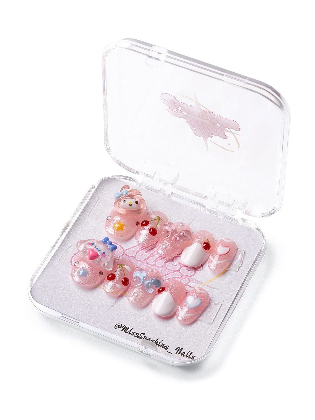 Pink Sanrio cherry my melody