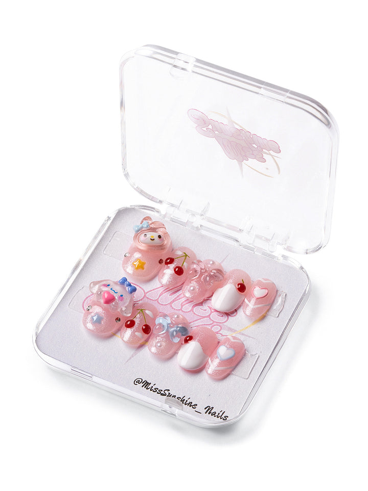 Pink Sanrio cherry my melody